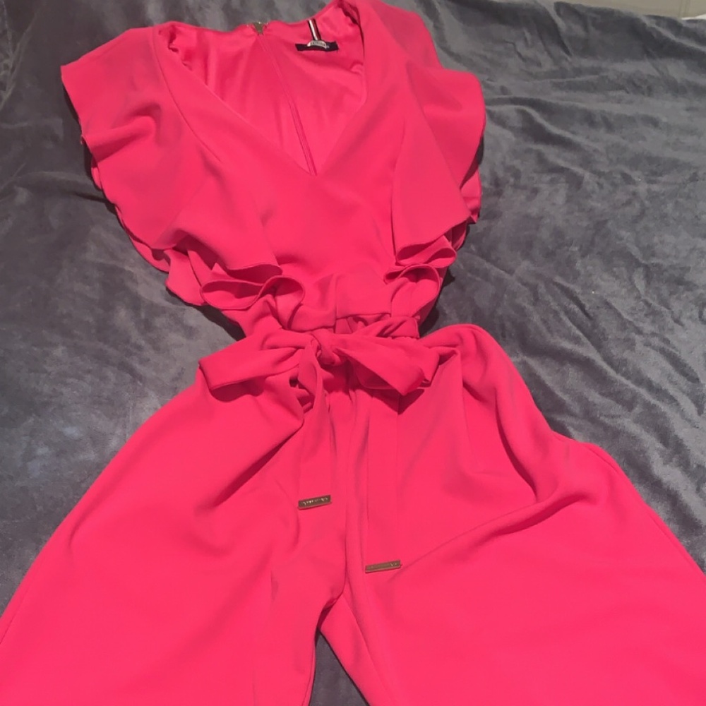 New Classy Pink TOMMY HILFIGER   pantsuit